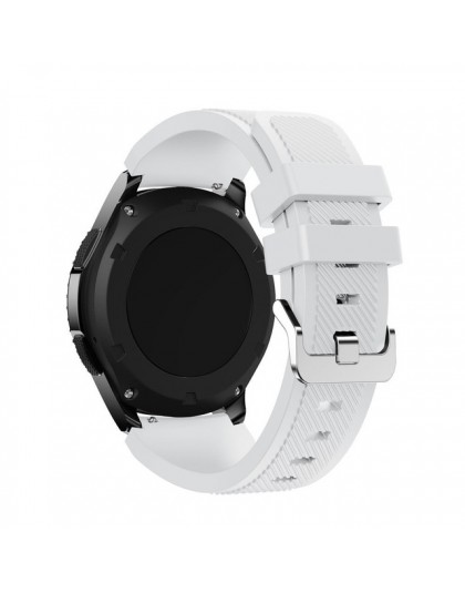 Pasek zębaty S3 Frontier do zegarka Samsung Galaxy 46mm pasek zębaty S3 klasyczna inteligentna bransoletka do zegarka 22mm silik