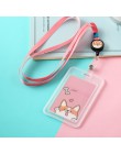 Kreskówka chowany i wyciągany kieszeń na karty z liną pielęgniarka lekarz wystawa klucze ID etykieta z imieniem pokrowiec na kar