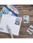 45 sztuk/pudło japoński widok naklejki na etykiety zestaw dekoracyjne naklejki papiernicze Scrapbooking Diy pamiętnik Album Stic