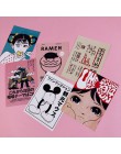 Japońskie retro komiksów styl ponadgabarytowych naklejki pokoju naklejka do dekoracji ścian ręcznie konto karty pocztówka dekora