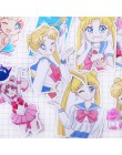21 sztuk/paczka kreatywne śliczne samoprzylepne Sailor Moon 4 naklejki do scrapbookingu/dekoracyjna naklejka/DIY Craft albumy ze