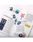 40 sztuk/paczka kreatywne śliczne samoprzylepne super girl menhera-chan naklejki do scrapbookingu/dekoracyjna naklejka/DIY Craft