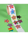 Jedna rolka dzieci naklejki papiernicze taśma kreatywna nagroda szkolna śliczne naklejki Pentagram 100 szt. 3.8cm naklejki dla d