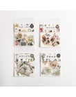40 sztuk/paczka kawy i herbaty roślin dekoracyjne naklejki dekoracyjne przyklejane etykiety pamiętnik Bullet naklejki do dzienni