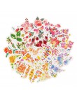 45 sztuk/paczka kreatywne kwiaty dekoracyjne diy dziennik naklejki Kawaii planowanie Scrapbooking samoprzylepne materiały biurow