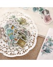 40 sztuk/paczka Forest Wonderland dekoracja z naklejek papierowych Diy Ablum Diary Scrapbooking naklejki etykiety Kawaii biurowe