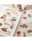 40 sztuk/paczka Forest Wonderland dekoracja z naklejek papierowych Diy Ablum Diary Scrapbooking naklejki etykiety Kawaii biurowe