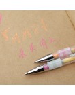 Kreatywny Korea styl piśmienne piękne kolorowe Rainbow długopisy żelowe moda biuro szkolne pisanie długopisy malowanie długopisy