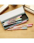 Kreatywny Korea styl piśmienne piękne kolorowe Rainbow długopisy żelowe moda biuro szkolne pisanie długopisy malowanie długopisy