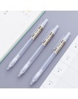 Koreański styl papiernicze przezroczyste automatyczne ołówki urocza Kawaii plastikowy ołówek mechaniczny na prezenty dla dzieci 