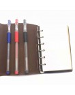 8 sztuk/zestaw czerwony niebieski długopis żelowy z czarnym atramentem 0.5mm piszący neutralny długopisy proste pióro dla studen