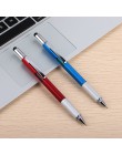 3 sztuk 7 kolorów powieść wielofunkcyjny śrubokręt długopis ekran dotykowy metalowy prezent narzędzie szkolne materiały biurowe 