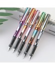 Rainbow kolor pióro dla dzieci pisania szkolne materiały biurowe Kawaii biurowe prezent narzędzie do pisania piórem 0.38mm