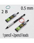 Wysokiej jakości w całości z metalu ZD125 ołówek automatyczny 0.3 ~ 0.9mm na profesjonalny obraz i przybory szkolne do pisania w