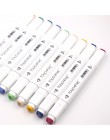 TouchFIVE Marker 30/40/60/80/168 kolory Art markery zestaw Double Head artysta szkic olejowy Marker Manga Pen zestaw malarski