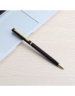 2/11/20/szt New Arrival rdzeń metalowe długopisy obrotowe metalowe stare długopisy oleju 0.7mm niebieski czarny atrament do biur
