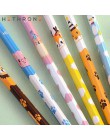 Hethrone 30 sztuk zwierząt drewniane ołówki dla uczeń pisanie zestaw ołówków kredki szkic grafitowe lapices szkolne