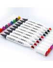 TOUCHTEN 30/40/60/80 zestaw markerów kolorowych Dual Head artysta szkic markery na bazie alkoholu do animacji Manga Design Pen S