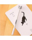 1 sztuk piśmienne Cartoon śliczne Kawaii ser kot długopis żelowy kreatywny szkoła biurowymi uchwyty słodkie dość piękny anime
