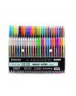 12/18/24/36/48 kolorów zestaw długopisów żelowych Glitter Gel Pen dla kolorowanki dla dorosłych czasopisma rysunek Doodling Art 