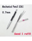 Wysokiej jakości w całości z metalu S361 ołówek automatyczny 0.5 ~ 0.7mm dla profesjonalny obraz i przybory szkolne do pisania w
