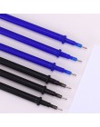 20 sztuk zmazywalny długopis napełniania 0.35mm niebieski/czarny tusz magiczne zmazywalne pióro zmazywalny długopis napełniania 