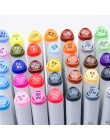 168 kolorów Single Art markery Brush markery na bazie alkoholu pisak do szkicowania podwójny rysunek zestaw malarski Manga Archi