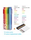 Oryginalny KACO kolorowy znak pióro 12 kolorów 0.5mm napełniania plastik ABS długość zapisu 400m gładkie pisanie od Xiaomi Mijia