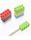 6 sztuk kreatywny uroczy bajka zabawki klocki plastikowa temperówka dzieci prezent dla studentów piśmienne (losowy kolor)