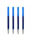 4 sztuk/zestaw Rainbow zmazywalny długopis zmywalny uchwyt 0.5mm niebieski/czarny naciśnij długopis żelowy dla dziewczyna chłopi