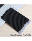 3/12/20/zestaw zmazywalny długopis zestaw Gel-ink 0.5MM magiczne pióro żelowe papiernicze biuro szkolne prezenty niebieski czarn