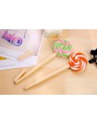 Kawaii zaopatrzenie szkolne materiały biurowe długopis kreatywny śliczne Lollipop słodkie cukierki Freebie stylizacja nowość śmi