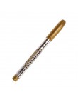 1 PC marker z farbą kolor metalu długopis technologii złoto i srebro 1.5mm do marker z farbą materiały dla studentów MP550 marke