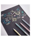8 kolorów zakreślacz zestaw Bling ze świecidełkami brokatem kolor pisaki rysunek księga gości album narzędzia DIY papiernicze sz