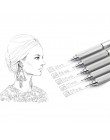 Automatyczny ołówek metalowy cienki miękki o różnej grubości modny wielofunkcyjny oryginalny