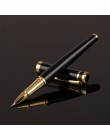 Luksusowy Metal srebrny czarny podpis kulkowe długopisy do pisania biznesowego biuro szkolne artykuły papiernicze Logo na zamówi