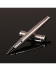Luksusowy Metal srebrny czarny podpis kulkowe długopisy do pisania biznesowego biuro szkolne artykuły papiernicze Logo na zamówi