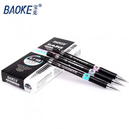 Losowe 1 sztuk Baoke ołówek automatyczny 0.7mm/0.5mm HB materiały biurowe pióro do rysowania kredki do kolorowania uczeń ołówek 
