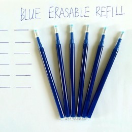 Magiczne wymazywanie wkład do pióra niebieski atrament 0.7mm tarcie Pen Frixion wkład do długopisu szkolne materiały biurowe do 