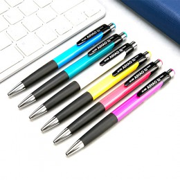 12 sztuk chowany długopis 0.7mm kolorowe kulkowe pióro kulkowe studenci stacjonarne materiał escolar