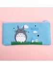 Superhero płótno piórnik kreatywny kawaii Totoro biuro Student Zipper piórnik szkolne papiernicze śliczny prezent