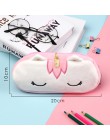 1PC 20CM Kawaii jednorożec pluszowy piórnik torba klucz łańcuszek wisiorek monety kiesy portfel Case torba typu worek szkolne pr