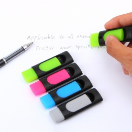 4 sztuk/partia tusz gumka tarcie wymazywalnej długopis 50mm * 20mm gumka gumka kreatywny biurowe dla dzieci prezent szkolne