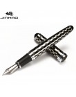 Jinhao X750 Classic Style srebrny klips metalowe wieczne pióro 0.5mm stalówka stalowe pióra atramentowe na prezent artykuły biur