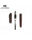 Jinhao X750 Classic Style srebrny klips metalowe wieczne pióro 0.5mm stalówka stalowe pióra atramentowe na prezent artykuły biur