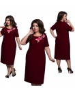 6XL eleganckie panie kobiety sukienka moda Sexy Party maxi plus size proste sukienki na co dzień luźne duże rozmiary Slim biuro 