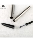 Jinhao 911 czyste srebrne stalowe pióro z 0.38mm bardzo cienkie stalówka gładkie pisanie długopisy z atramentem na prezent na bo