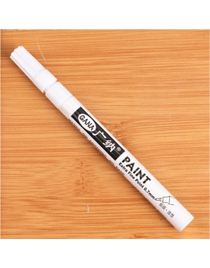 8 kolorów metaliczny Marker 0.7mm bardzo cienkie punkt Marker do malowania Marker permanentny sztuka diy Marker papiernicze arty