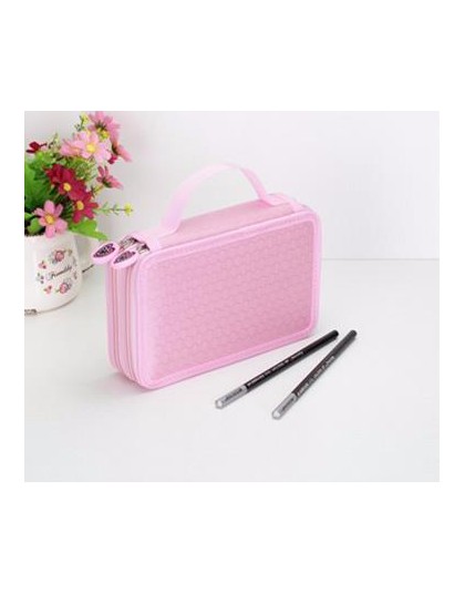 Szkoła oxford piórnik Kawaii 36/48/72 otwory Penalty Pencilcase duży pokrowiec na długopis Multi Kids wielofunkcyjne etui biurow