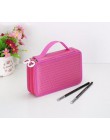 Szkoła oxford piórnik Kawaii 36/48/72 otwory Penalty Pencilcase duży pokrowiec na długopis Multi Kids wielofunkcyjne etui biurow